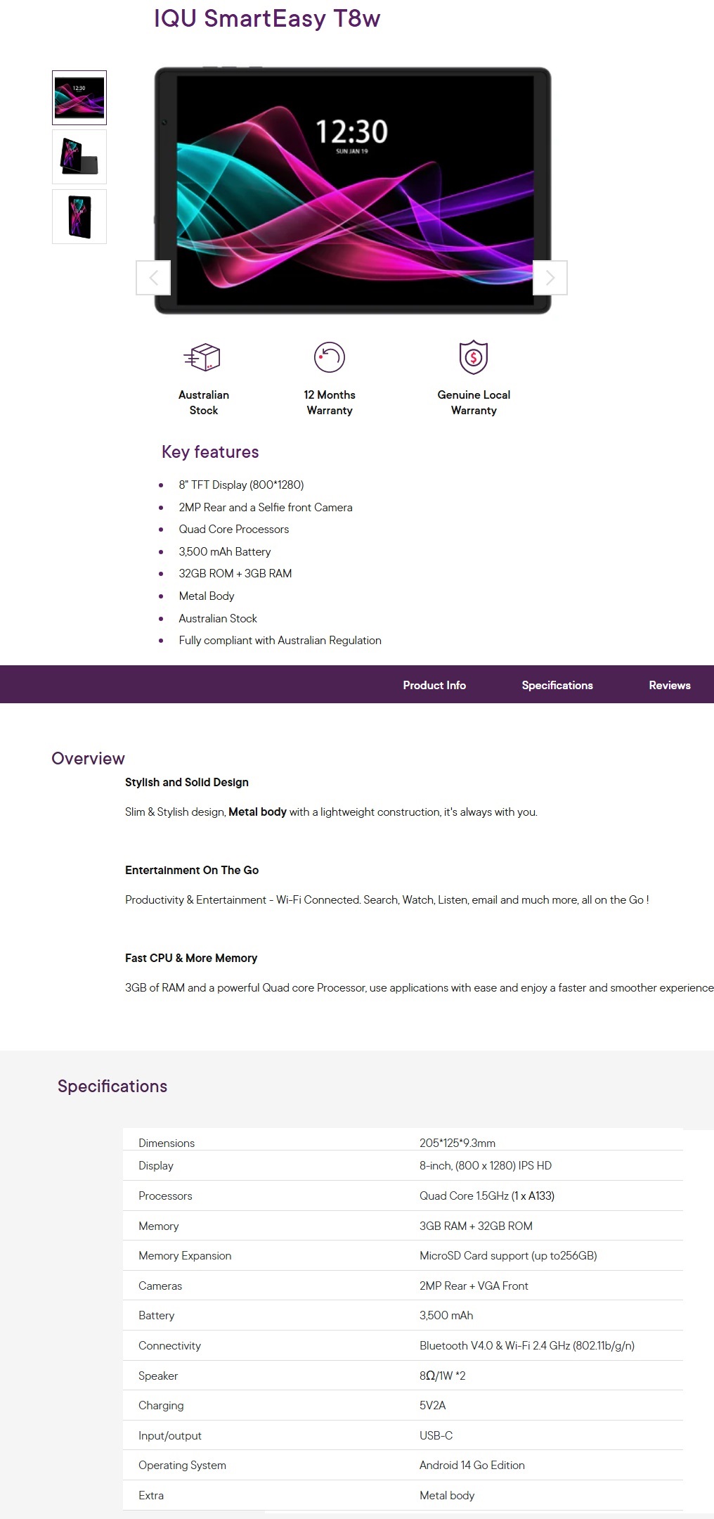 Product Screenshot