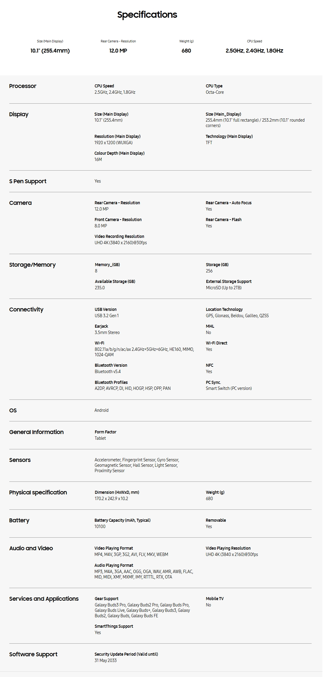 Product Screenshot