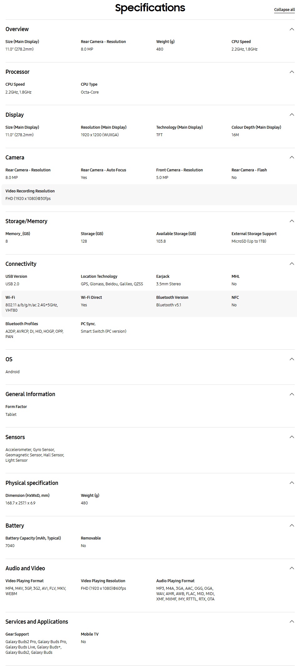 Product Screenshot