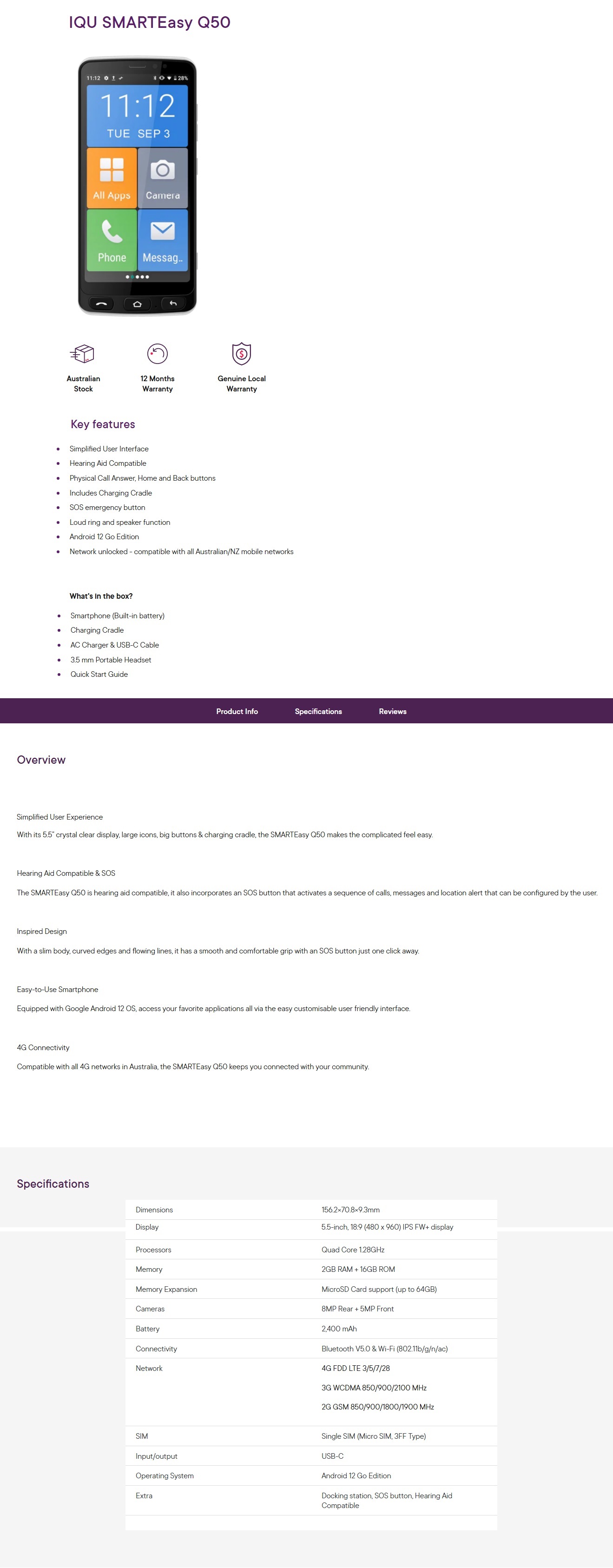 Product Screenshot