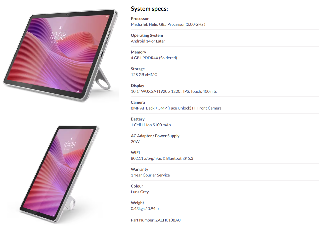 Product Screenshot